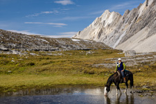 Canada-Alberta-Banff  - Backcountry Lodge Ride